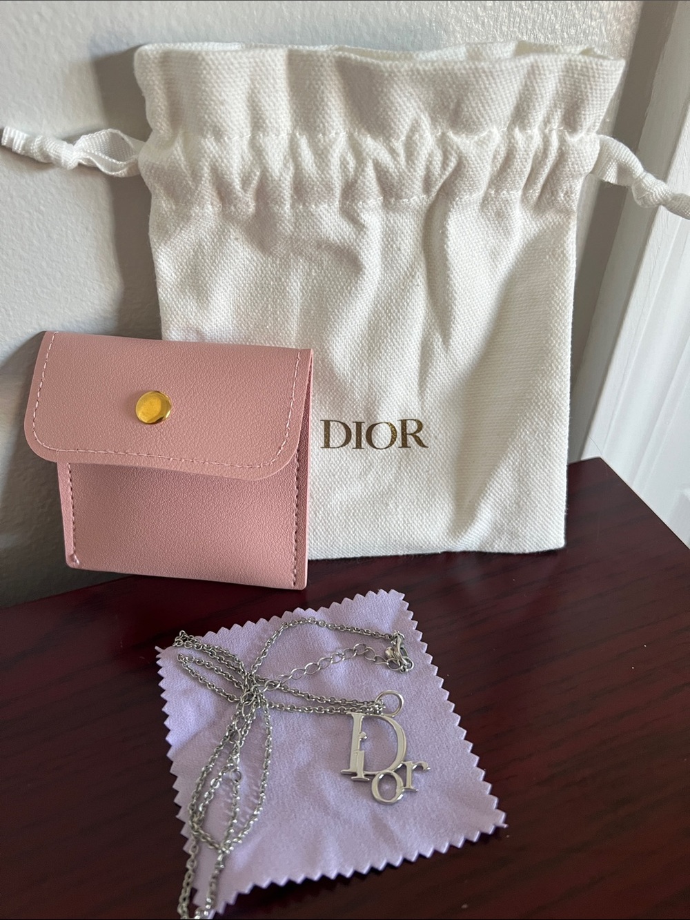 Dior Charm and Dustbag